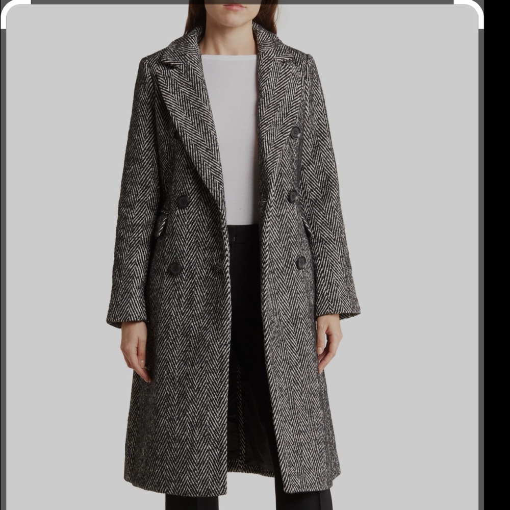 Sam Edelman double breasted reefer coat